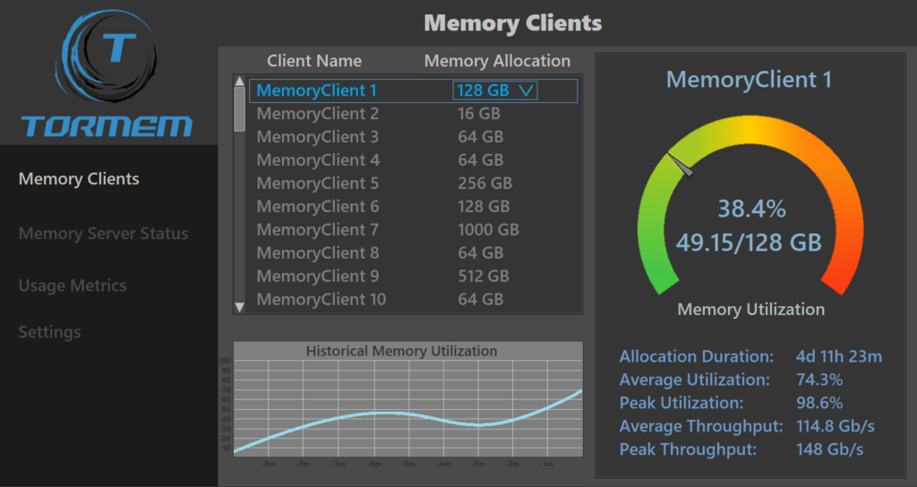 Client Screen